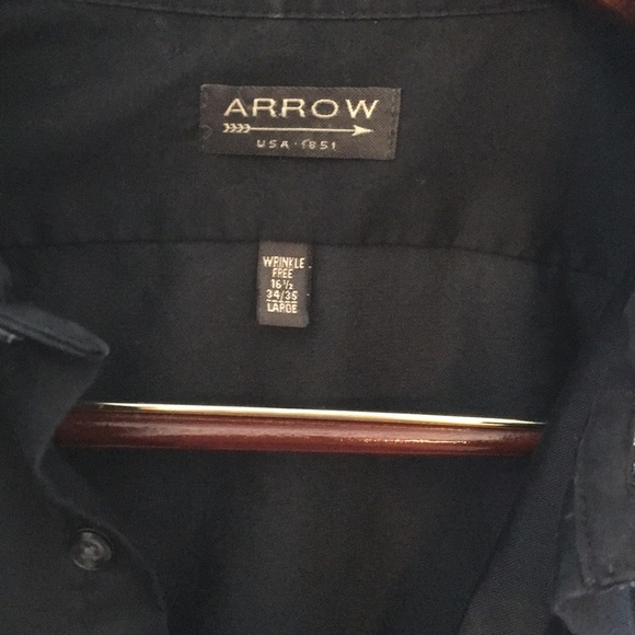 Arrow Black dress shirt - Picture 2 of 2